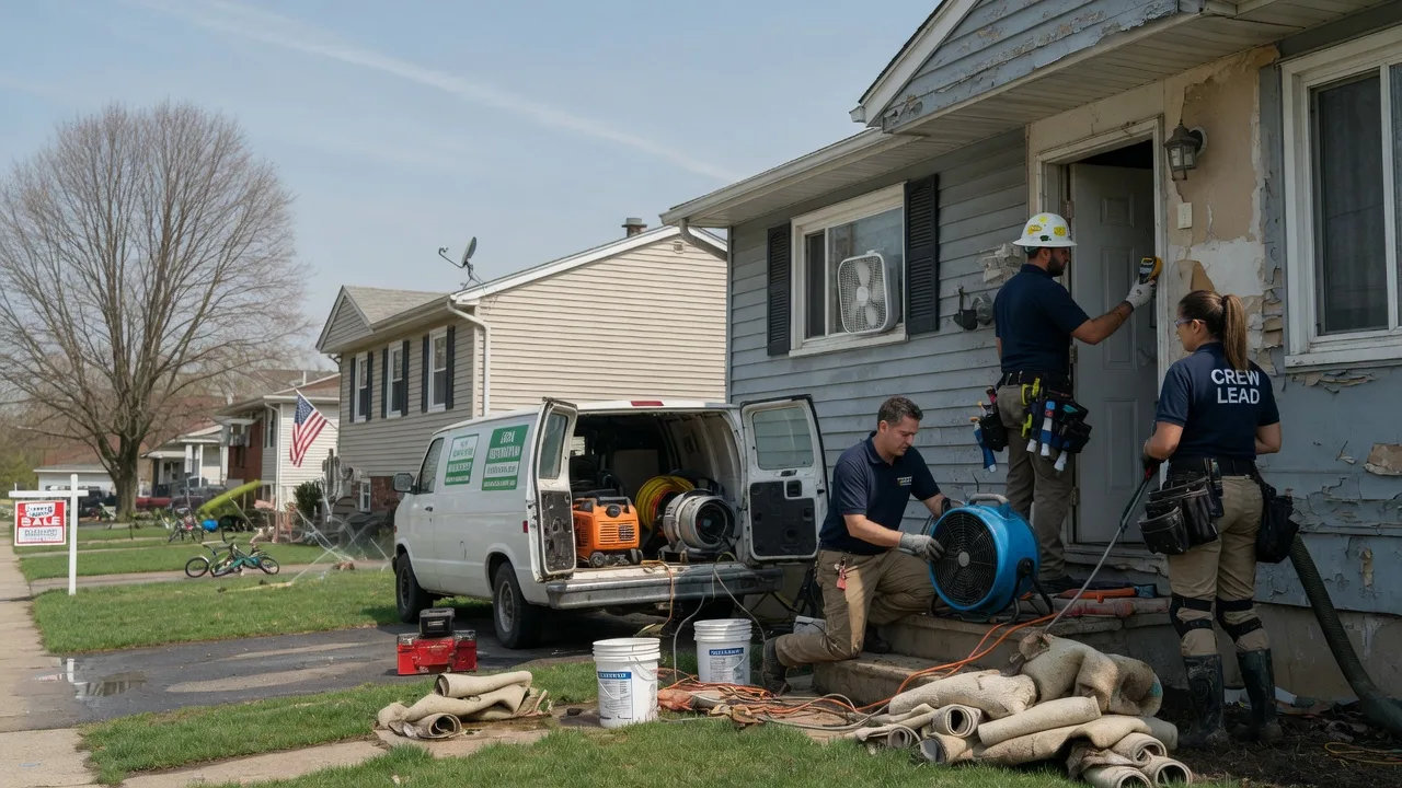 Flood Cleanup in West Enfield, ME near me