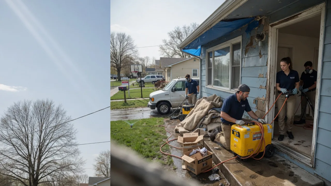Basement Flood Cleanup in West Enfield, ME near me